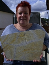 Libelle aus Solnhofen Aeschnogomphus buchi - Traumstück dieser seltenen Gattung