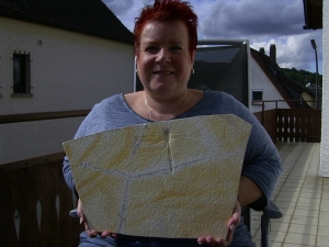 Libelle aus Solnhofen Aeschnogomphus buchi - Traumstück dieser seltenen Gattung