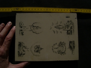 Lithographie-Stein aus Solnhofen