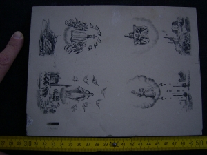 Lithographie-Stein aus Solnhofen