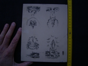 Lithographie-Stein aus Solnhofen