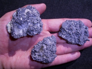 Skutterudit-Kristalle aus dem Odenwald #4