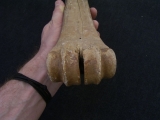Riesenhirsch Megaloceros Mittelhand-Knochen