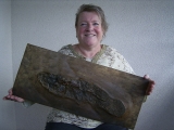 Riesiger Cyclurus aus Messel