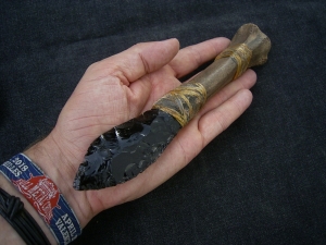 Stone age knife