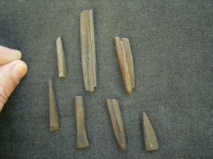 Steinzeitliche Knochen - Werkzeuge